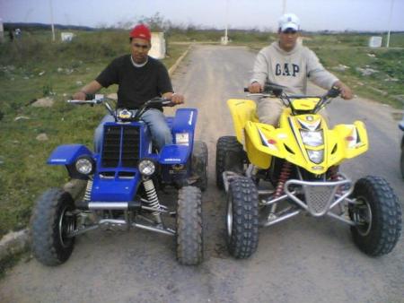 karim with tje benshee et sexy ac le ltz400